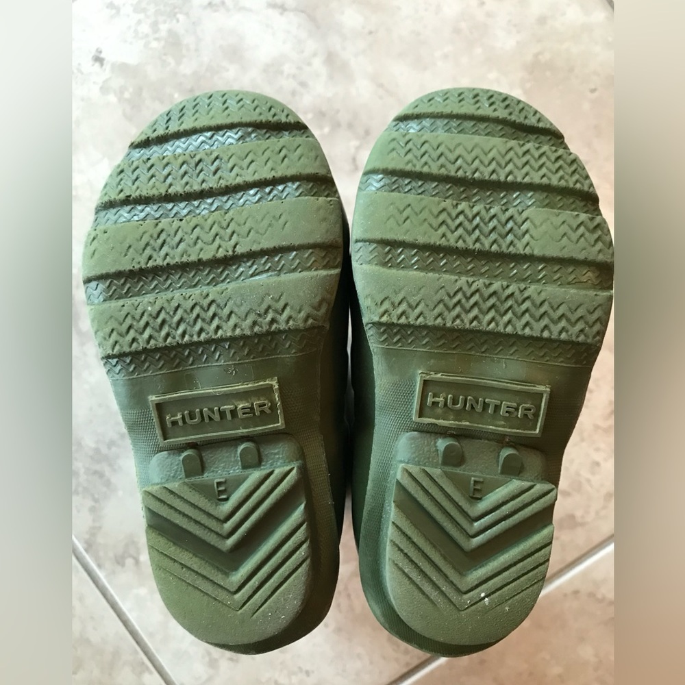 HUNTER little kids rain boots size 8 or 8.5 - Picture 8 of 9